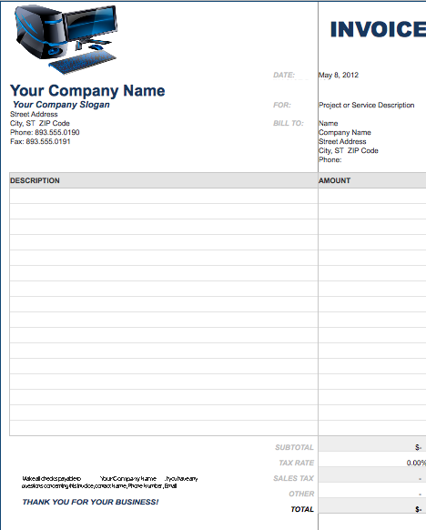 daycare invoice template red invoice template green invoice template